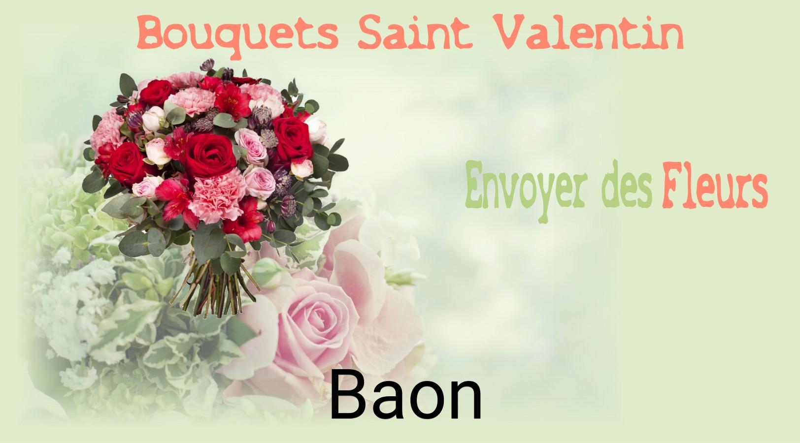 Roses de Saint-Valentin livrées à Baon